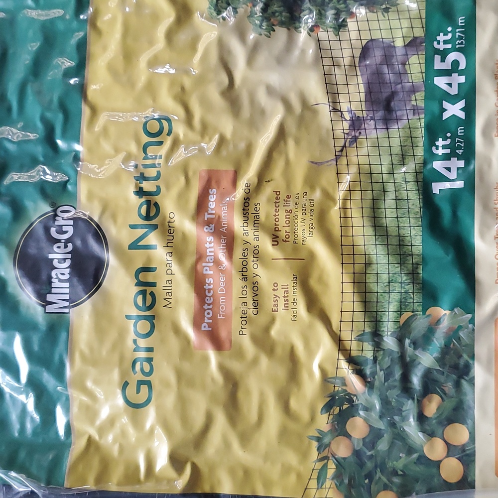 Miracle-Gro garden netting